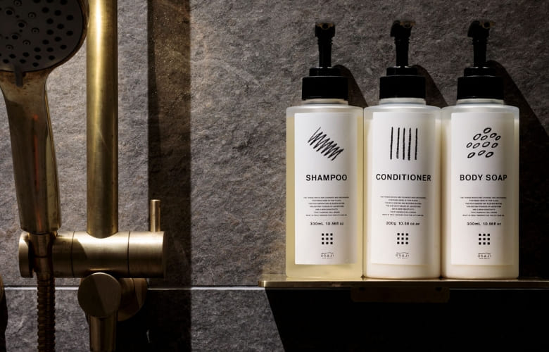OSAJI's Shampoo, Conditioner, and Body Soap